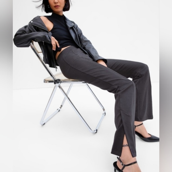 🩶Gap Mid Rise Ponte Pants - Picture 1 of 9